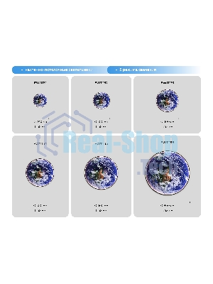Настенно-потолочный светодиодный светильник Ambrella light FW11133 BK черный 25W LED 3000-6400K D400*38