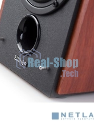 Колонки Edifier R1700 ВТ 2.0 Активные, 2 x 33W RMS, 85 дБА, дерево, беспроводной пульт ДУ