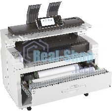 МФУ лазерное Ricoh MP W6700SP (417290), А0, монохромный, печ. до 3,3 стр/мин (A0) 6,7 стр/мин (A1), 36