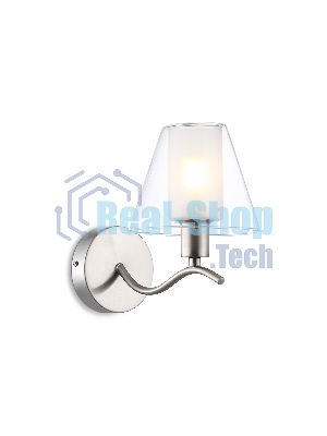 Настенный светильник Ambrella light LH57085 SN/FR никель/белый матовый E14 max 40W 230*140*200
