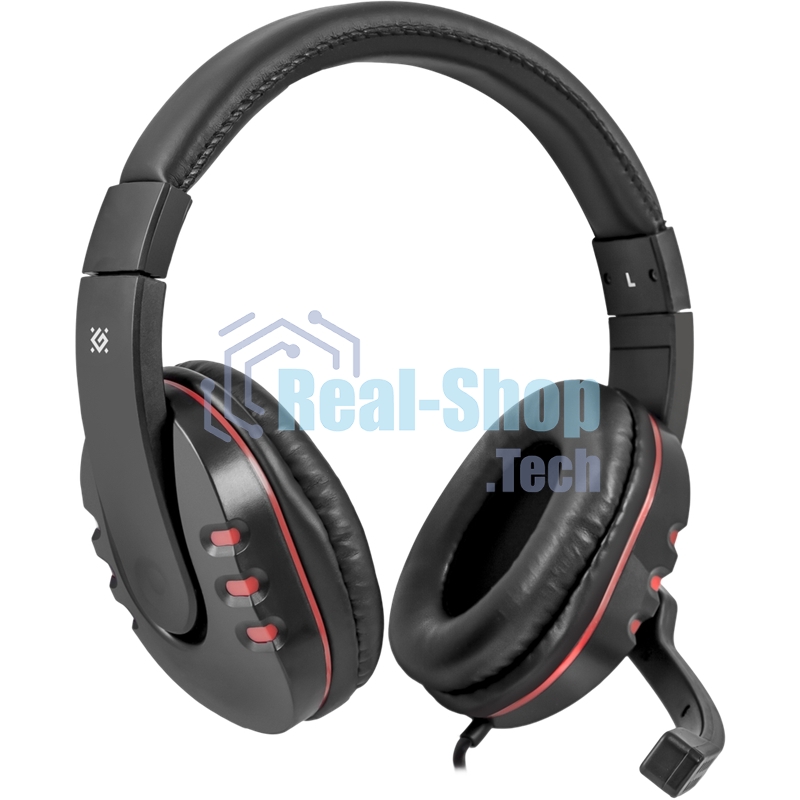 Гарнитура Defender Warhead G-160 чёрный, проводная
