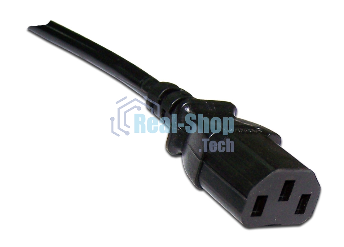 Провод Lanmaster LAN-PP13/SHA-2.0-BK проводник.:2 черный 2м