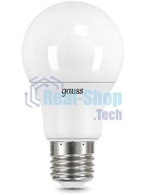 Лампа светодиодная Gauss 16Вт цок.: E27 шар 220B 3000K св. свеч. бел. теп. A60 (упак.: 10 шт) (102502116)