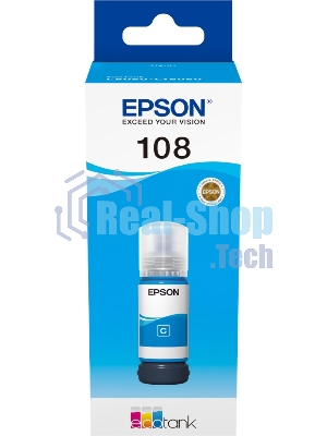 Контейнер с голубыми чернилами Epson C13T09C24A