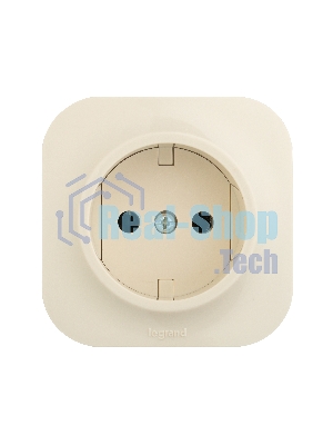 Розетка без заземления без шторок (Слоновая кость) Legrand 782240