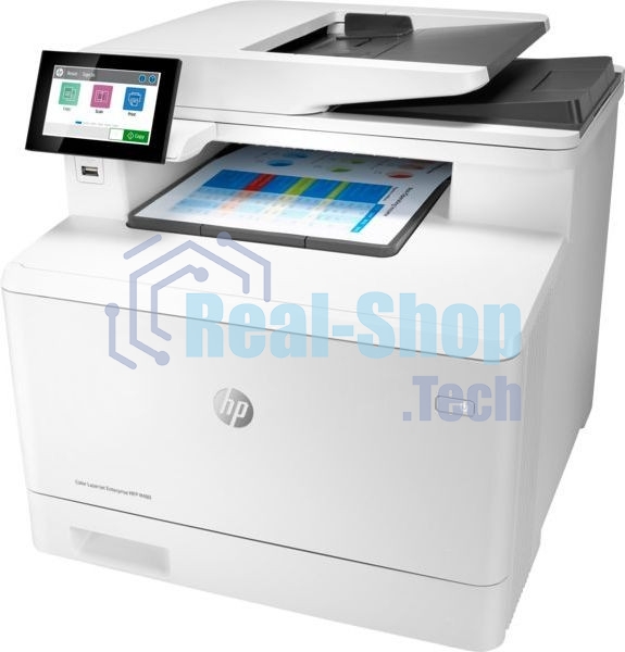 МФУ лазерное HP Color LaserJet Pro M480f (3QA55A), A4, цветной, печ. до 27 стр/мин., скан. до 29 стр/мин. (ч/б) 20 стр/мин. (цвет), 600 x 600 dpi, USB, RJ-45, Air Print, Mopria