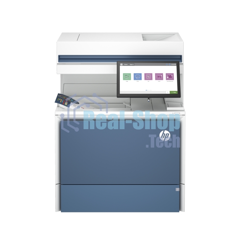 МФУ лазерное HP Color LaserJet Enterprise Flow MFP 6800zf (6QN36A), А4, цветной, печ. 55 стр/мин., скан. до 95 стр/мин., 1200x1200 dpi (печать) 600x600 dpi (скан.), USB, Ethernet