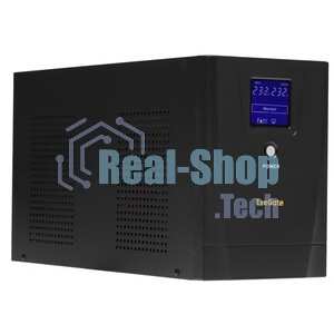 Источник бесперебойного питания Pure Sine Wave ExeGate SinePower UHB-5000.LCD.AVR.6C13.RJ.USB.3U (5000VA/4000W, LCD, AVR, 6*C13, RJ45/11, USB, возможность подключения до десяти внешних батарейных блоков 48В (поставляются отдельно), Rackmount 3U/Tower, металлический корпус, черный)