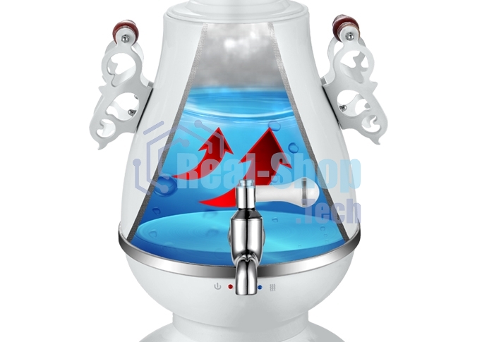 Самовар Centek CT-0091 A (белый+рисунок) 4.0л, 2300 Вт, поддерж.t + LED индикатор