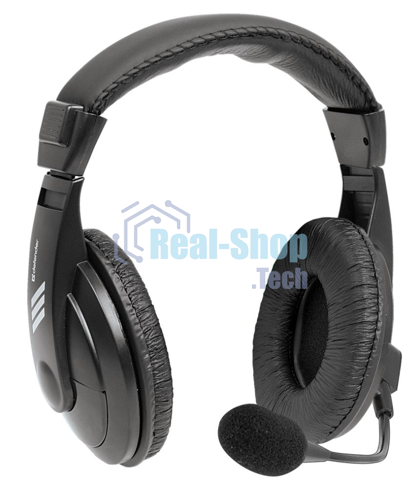 Гарнитура Defender Gryphon 750U чёрный, проводная