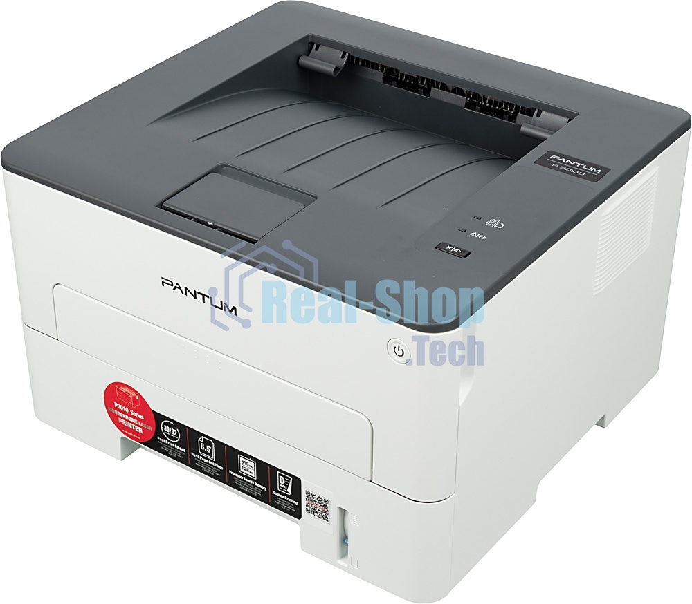 Принтер лазерный Pantum P3010D, A4, ч/б, печ. до 30 стр/мин, 1200 х 1200dpi, USB, проектная модель