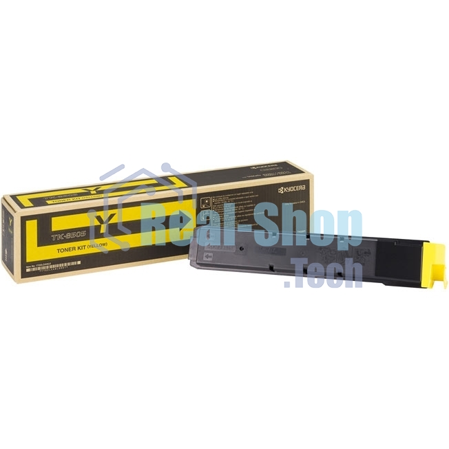 Картридж лазерный Kyocera TK-8505Y (1T02LCANL0) желтый дляTASKalfa 4550ci/5550ci 20000 стр.