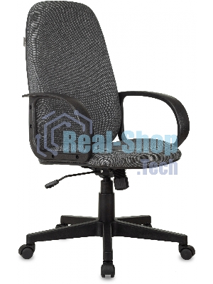 Кресло Бюрократ CH-808AXSN/Grey 10-128 темно-серый, ткань