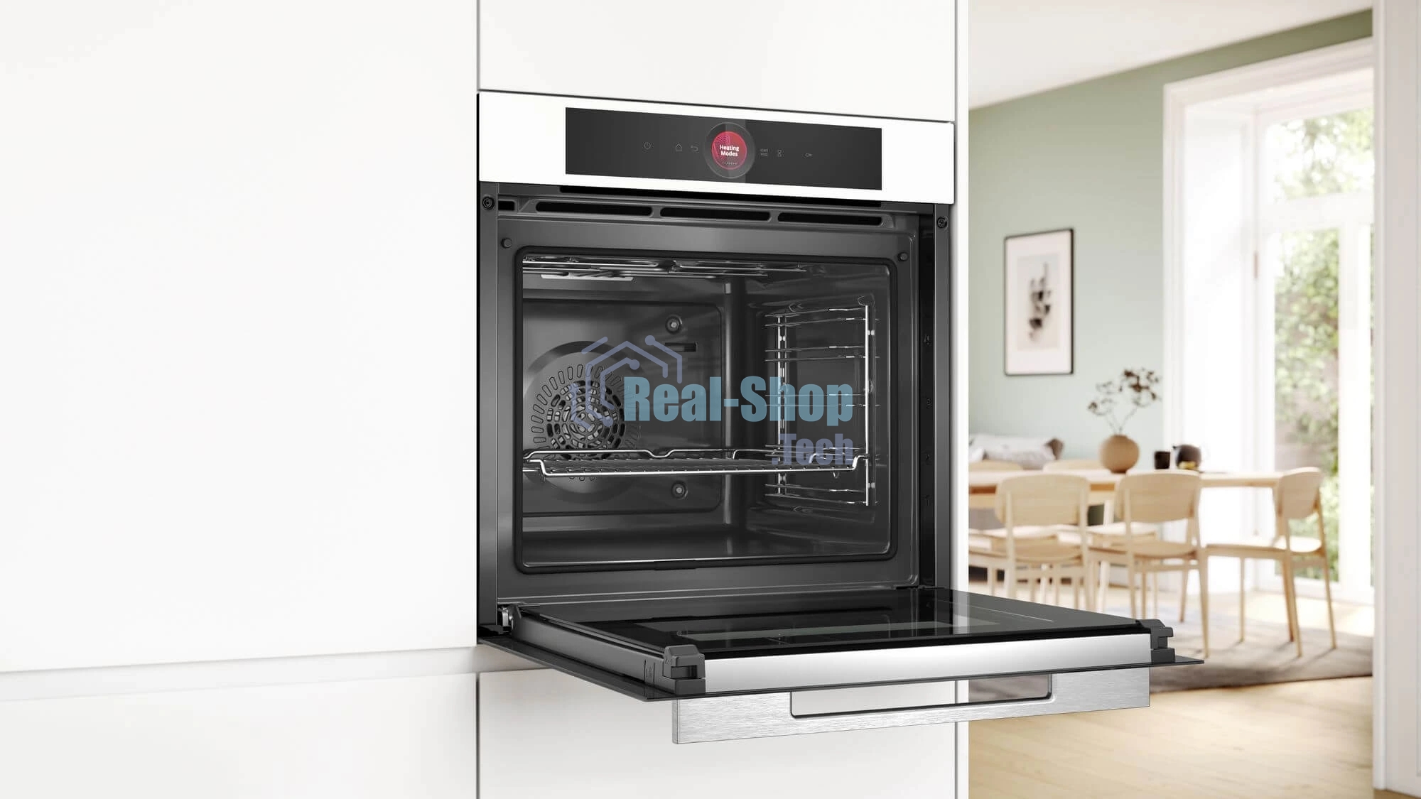 Духовой шкаф электрический Bosch HBG7741W1 белый