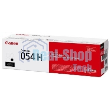Картридж лазерный Canon 054H BK черный, увеличенной емкости для Canon i-Sensys LBP621Cw, Canon i-Sensys LBP621, Canon i-Sensys LBP623Cdw, Canon i-Sensys LBP623, Canon i-Sensys MF641Cw, Canon i-Sensys MF641, Canon i-Sensys MF643Cdw, Canon i-Sensys MF643, Canon i-Sensys MF645Cx, Canon i-Sensys MF645 3100 стр