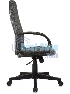 Кресло Бюрократ CH-808AXSN/Grey 10-128 темно-серый, ткань