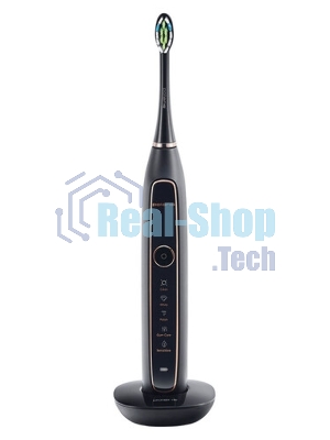 Электрическая зубная щетка PETB 0101 BL/TC (POLARIS), Черный