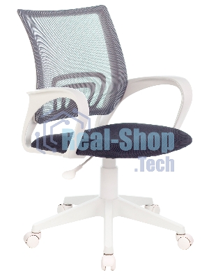 Кресло Бюрократ CH-W695NLT TW-04 TW-12 темно-серый, сетка/ткань, 120 кг, механизм качания
